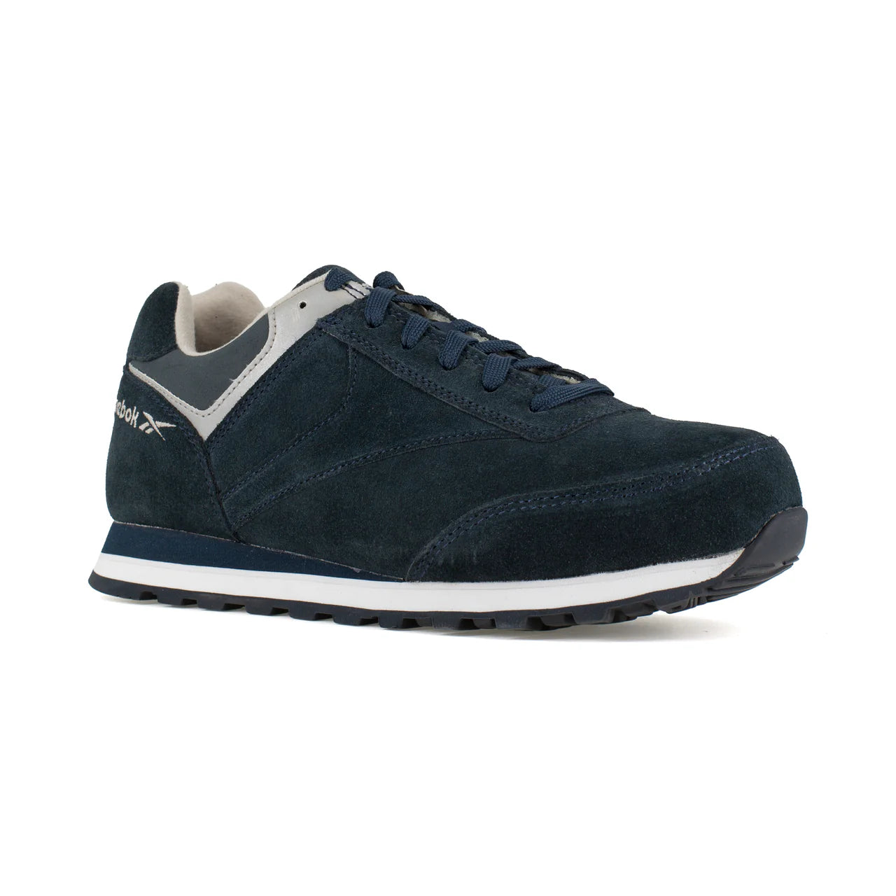 Reebok Women's Leelap Steel Toe Retro Jogger Work Shoe - Navy - RB195 6 / Medium / Navy - Overlook Boots