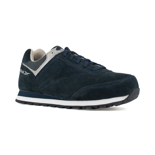 Reebok Women's Leelap Steel Toe Retro Jogger Work Shoe - Navy - RB195 6 / Medium / Navy - Overlook Boots