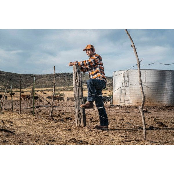 Timberland Pro Men's True Grit Pull On Composite Toe Waterproof Work Boot- Brown- TB1A24BH214 - Overlook Boots